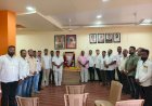 पंढरपुरात स्व. अण्णासाहेब पाटील यांना जयंतीनिमित्त अभिवादन.  ◾आर्थिक मागास विकास महामंडळ कार्यालयात जयंतीचा कार्यक्रम संपन्न.