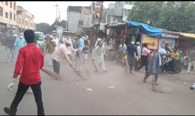 मोहम्मद पैगंबर जयंती निमित्त पंढरपुरात स्वच्छता मोहीम