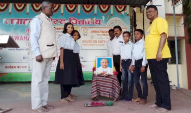 तुळजापूर येथील नवोदय विद्यालयात राष्ट्रीय एकता दिवस साजरा