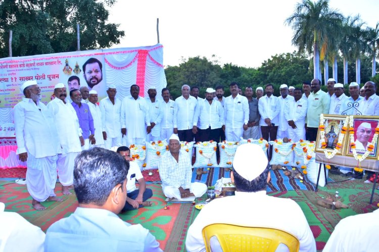 सहकार शिरोमणी कारखाना ऊसास प्रति.मे.टन रु.2511 दर देणार ; पहिला हप्ता 2300/- चेअरमन, कल्याणराव काळे