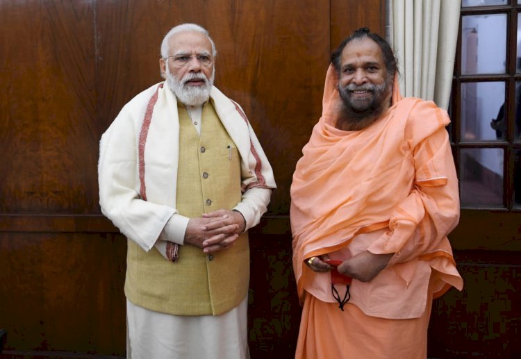 सोलापूरचे खासदार महास्वामी यांनी  विकासासाठी घेतली पंतप्रधानांची भेट, नेमकी चर्चा काय..