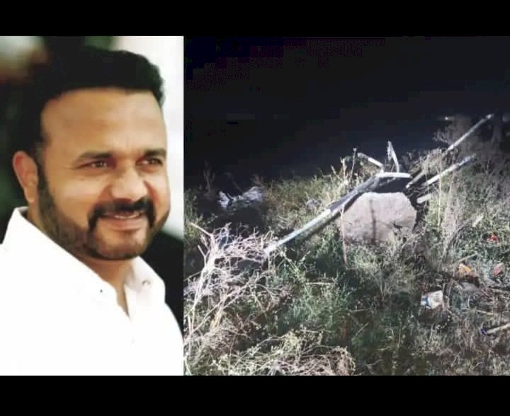 भाजपचे  आमदार जयकुमार गोरे यांच्या गाडीचा फलटणजवळ भीषण अपघात, पुलावरून ३० फूट खोल खड्ड्यात कोसळली फॉर्च्युनर