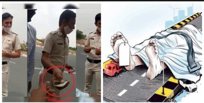 पंढरपूर सरगम चौक खूणावतोय अपघाताला निमंत्रण..