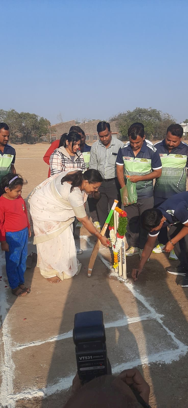 धर्मदाय चषक टेनिस बॉल क्रिकेट स्पर्धेचे सोलापुरात उत्साहात उद्घाटन..