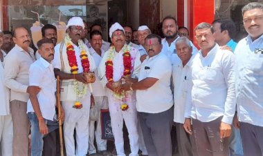 गादेगाव २ नं. सोसायटीच्या चेअरमनपदी शिवाजी शिंदे तर व्हा. चेअरमनपदी सुधाकर बागल