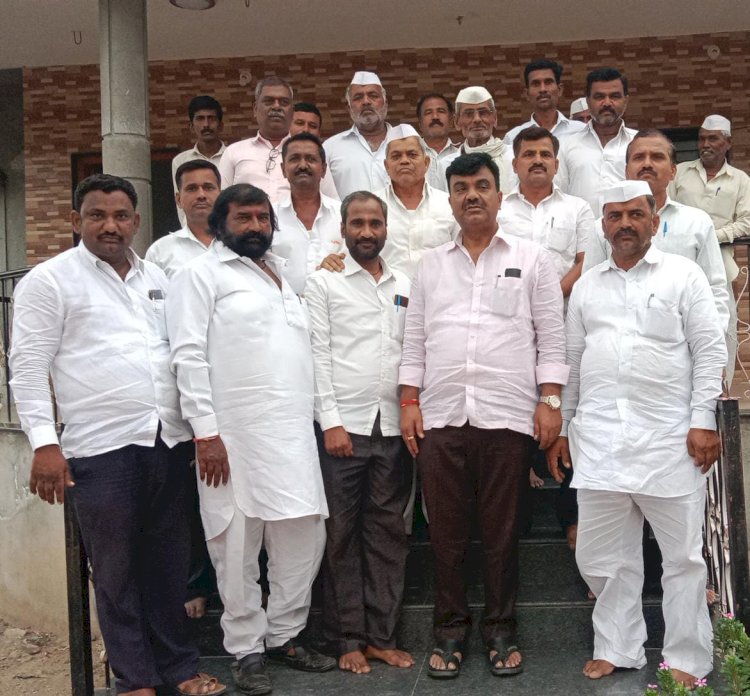 कल्याणराव काळे यांच्या गाव भेटी सभेला कासेगाव गटात सभासदांचा जोरदार प्रतिसाद