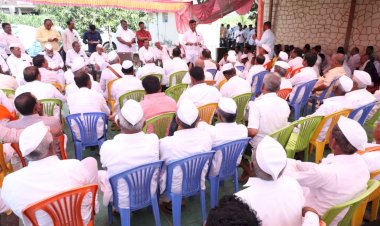 अर्थ कारणातून सहकारी संस्था बळकविण्याचा प्रयत्न करणाऱ्यांना खडयासारखे बाजुला सारा - कल्याणराव काळे.