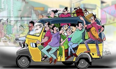 पंढरपुर शहरात अवैद्य वाहतूक जोमात परवानगीपेक्षा जास्त प्रवासी भरण्याच्या प्रकाराकडे होतेय वाहतूक पोलिसांचे दुर्लक्ष..