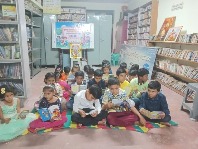 सिद्धेवाडी येथील ज्ञानदीप सार्वजनिक  वाचनालयात बालकुमार ज्ञानअंकुर कोपराऱ्याचे मोठ्या थाटात उद्घाटन, उपक्रमाला वाचकांची मोठ्या प्रमाणात उपस्थिती..