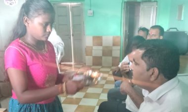 पंढरपूर रेल्वे स्टेशन आगारात रक्षाबंधन कार्यक्रम उत्साहात..