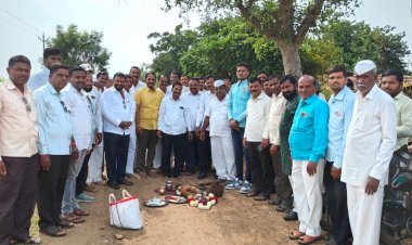 हिवरे बाजार गावाप्रमाणे बोहाळीसह इतर गावांचा विकास करू - सोमनाथ आवताडे....  बोहाळी बंधाऱ्यातील पाण्याचे पूजन सोमनाथ आवताडे यांच्या हस्ते संपन्न..