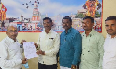 खेडभोसे येथील मोडी लिपीतील तब्बल 249 नोंदी पंढरपूर तहसीलदार कार्यालय प्रसिद्ध कराव्यात :- नागरिकांनी निवेदनाद्वारे केले मागणी