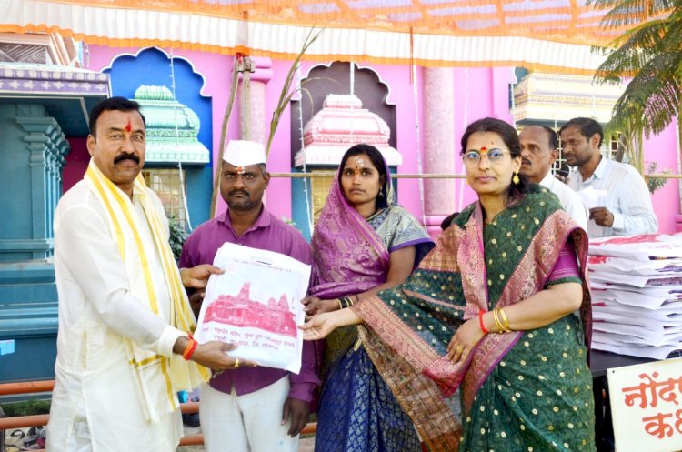 टेंभुर्णी येथील महादेव मंदिरात कोकाटे यांच्या पुढाकारातून अतिरुद्राभिषेकास प्रारंभ