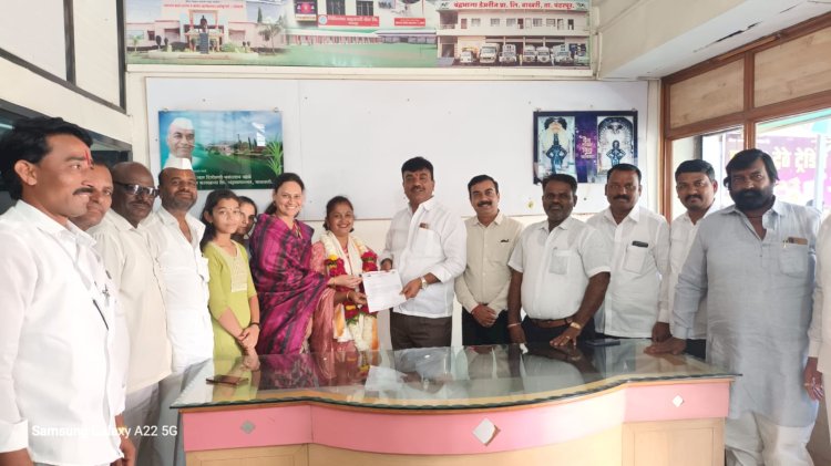 राष्ट्रवादी महिला काँग्रेसच्या (अजित पवार गट )पंढरपूर तालुका अध्यक्षपदी सुकेशिनी  बागल