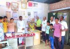 बार्शी येथील कर्मवीर सार्वजनिक ग्रंथालयात महामानव डॉ. बाबासाहेब आंबेडकर यांची जयंती उत्साहात साजरी...