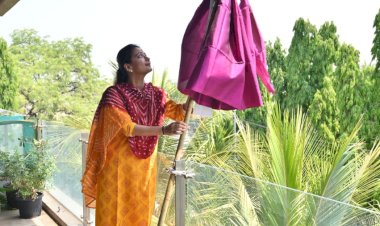 आमदार .प्रणिती शिंदेंकडून गुढीपाडवा साजरा; नववर्षाच्या दिल्या शुभेच्छा