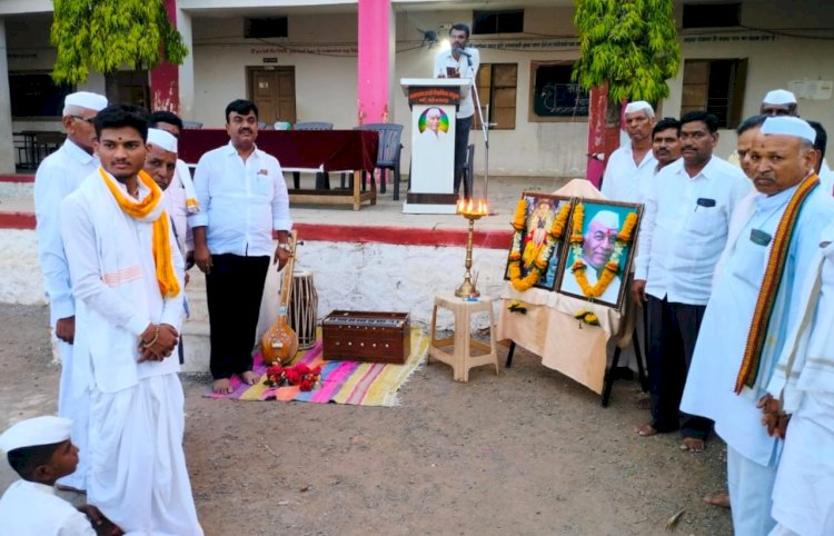 सांप्रदाय व भागवत धर्माचे विचार लहानपणीच विद्यार्थ्यांच्या मनावर रूजवावे ,-- चेअरमन कल्याणराव काळे,  वाडीकुरोली येथे वारकरी बाल संस्कार शिबिराचा शुभारंभ