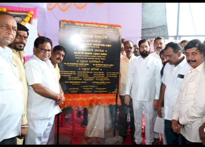 मुख्यमंत्री एकनाथ शिंदे यांच्या हस्ते राजर्षी छत्रपती शाहू महाराज मराठा सांस्कृतिक भवनचे भूमिपूजन,  तीर्थक्षेत्र पंढरपूरच्या सर्वांगीण विकासासाठी शासन कटिबद्ध-मुख्यमंत्री एकनाथ शिंदे,  राजर्षी छत्रपती शाहू महाराज मराठा सांस्कृतिक भवनासाठी आवश्यक तेवढा निधी उपलब्ध करण्यात येईल