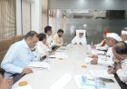 मंदिर जतन संवर्धनाची कामे पुरातत्व विभाग, संबधित कंत्राटदारानी  वेळेत पूर्ण करावीत,  मंदिर समितीचे सह अध्यक्ष गहिनीनाथ महाराज औसेकर यांची सूचना.  आराखड्यातील कामांचा अहवाल जिल्हाधिकारी सोलापूर व पुरातत्त्व विभागास देणार,