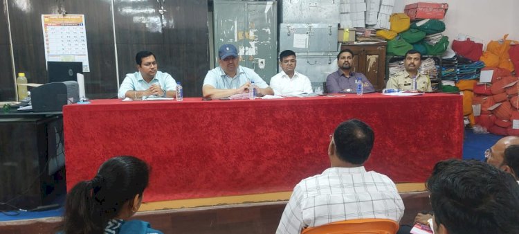 पंढरपूर चैत्री यात्रा कालावधीत नदीपात्रात मुबलक व स्वच्छ पाणी राहील याची दक्षता घ्यावी -  प्रांताधिकारी अधिकारी सचिन इथापे,  अतिक्रमण मोहिमेवर भर द्यावा