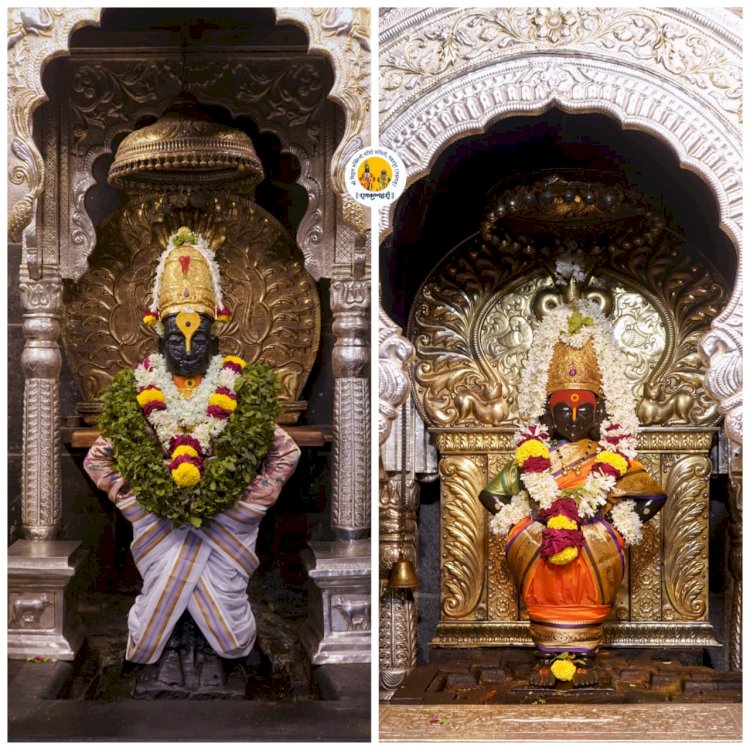 आजपासुन श्री विठ्ठल -रुक्मिणीचे  भाविकांसाठी २४ तास दर्शनासाठी सुरु