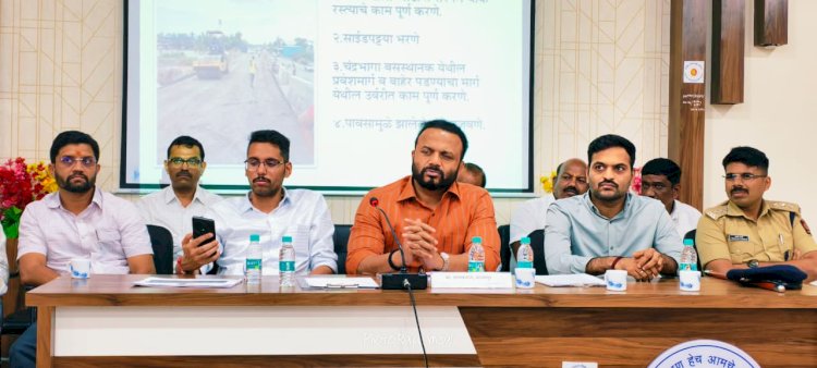 चंद्रभागा वाळवंट व मंदिर परिसर कायम स्वच्छ राहील याची दक्षता घ्यावी - पालकमंत्री जयकुमार गोरे