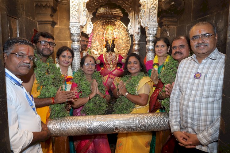 श्री.विठ्ठल रूक्मिणी मातेची प्रक्षाळपुजा संपन्न...