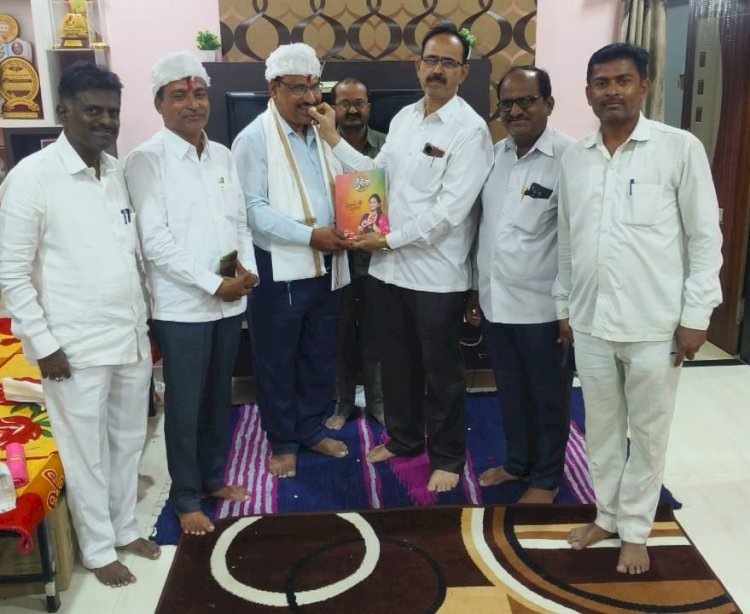 सांगोला ग्रंथालय संघ यांचेवतीने नूतन जिल्हाअध्यक्ष गायकवाड यांचा सत्कार संपन्न.....