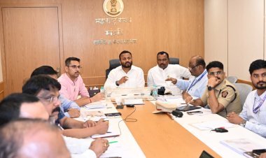 श्री विठ्ठल - रुक्मिणी मंदिर परिसर विकास व वाणिज्य संकुल आराखडा  भविष्यकाळाचा विचार करुन व्यापक स्वरुपात करावा - ग्रामविकास मंत्री जयकुमार गोरे