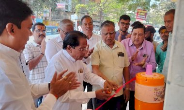 श्री वर्धमान जैन सार्वजनिक तालुका वाचनालय,बार्शी येथे पाणपाईचे उद्घघाटन