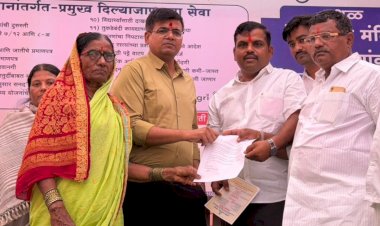 भंडीशेगाव व रोपळे मंडळात 1606 जणांनी घेतला लाभ तहसीलदार :-  सचिन लंगुटे;   ◼️ छत्रपती शिवाजी महाराज महाराजस्व अभियानास नागरिकांचा उस्फूर्त प्रतिसाद,