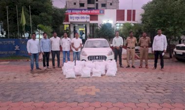 पंढरपूरात अवैध गुटखा वाहतुकीवर पोलीस प्रशासनाची कारवाई,एकूण 4 लाख 87 हजार 900 रुपयांचा मुद्देमाल जप्त, तिघांवर जबरी गुन्हा दाखल.