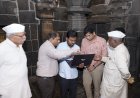 पंढरपूरच्या श्री विठ्ठल - रुक्मिणी मूर्ती वज्रलेप कामाची.  ◾जिल्हाधिकारी  एस. कार्तिकेयन यांच्याकडून पाहणी.k